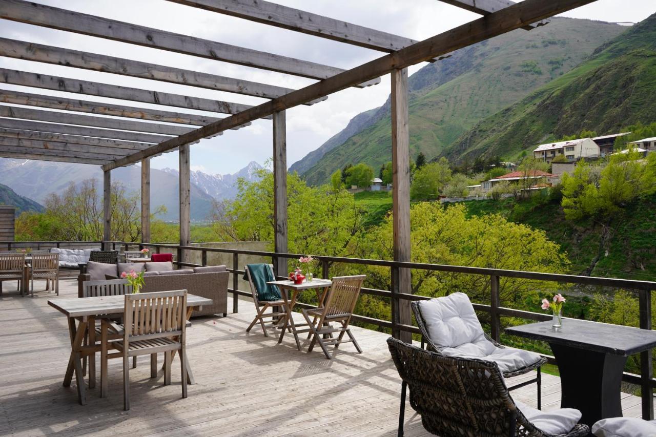 Hotel Stancia Kazbegi - City Center Stepantsminda Exterior foto