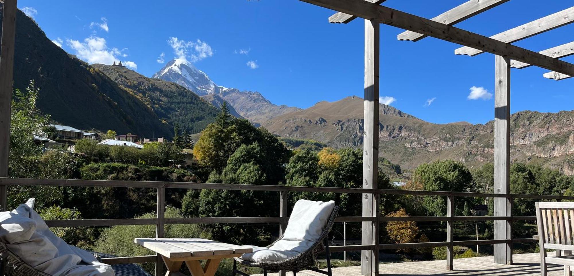 Hotel Stancia Kazbegi - City Center Stepantsminda Exterior foto